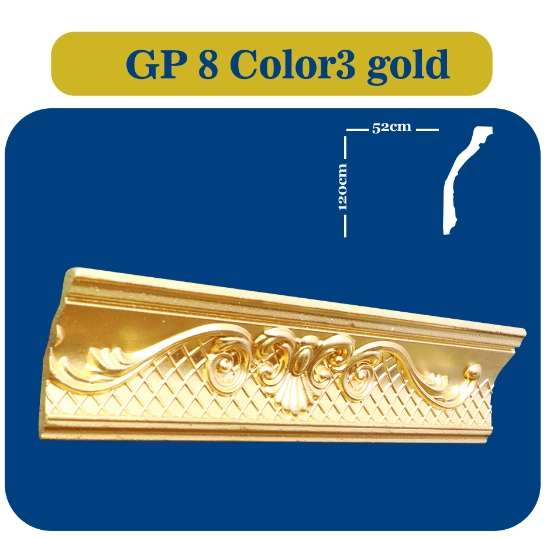 تصویر  ابزار گلویی پلی استایرن مدلGP 8 COLOR 2 GOLD