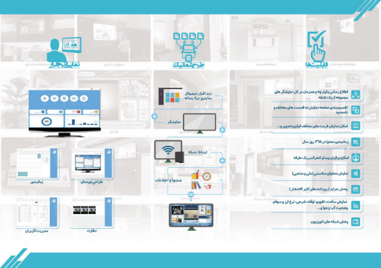 تصویر   سامانه اطلاع رسانی یکپارچه برنا رسانه