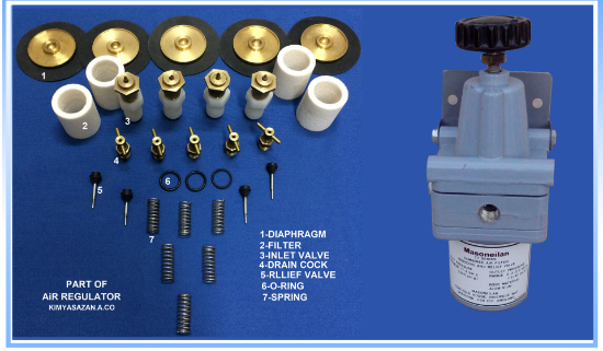 تصویر  PART OF AIR REGULATOR