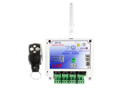 تصویر  کنترلر پیامکی اروم تیسان صنعت مدل G300