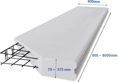 نمایش جزئیات برای  پانل دیواری غیر باربر ALC  به ضخامت 200 میلیمتر تصویر  پانل دیواری غیر باربر ALC  به ضخامت 200 میلیمتر